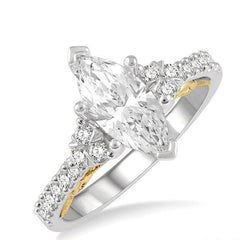Parkplace Jewelers Marquise Shape Semi-Mount Diamond Engagement Ring 205J5PPFHWY-SM-MQ