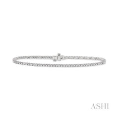 ASHI Diamond Tennis Bracelet 70161PPFGWG