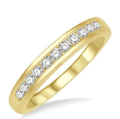 Parkplace Jewelers 11 Stone Channel Set Diamond Wedding Band 33315PPFGYG