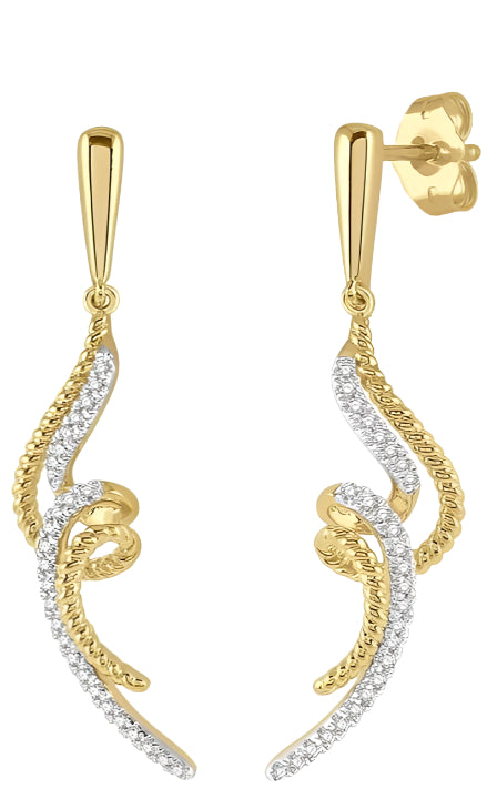 Parkplace Jewelers Diamond Fashion Long Earrings 681D8PPTSERYG