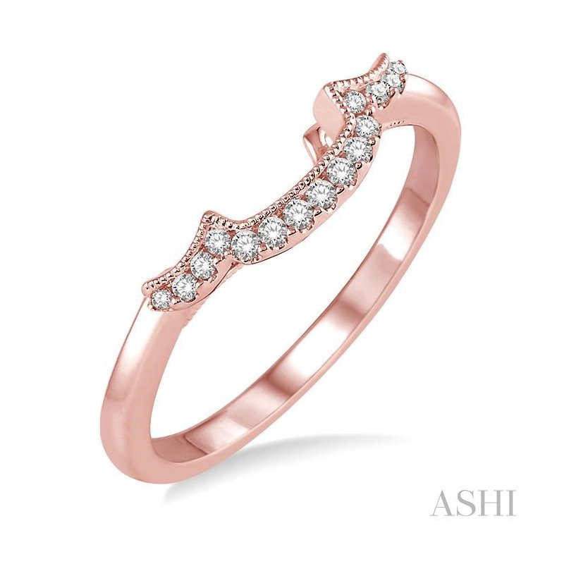 ASHI Diamond Wedding Band 28999PPFHPG-WB