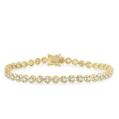 Parkplace Jewelers Illusion Diamond Tennis Bracelet 70253PPFGYG