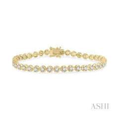 ASHI Illusion Diamond Tennis Bracelet 70253PPFGYG