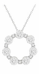 Parkplace Jewelers Lovebright Diamond Circle Pendant 929A1PPFGPDWG
