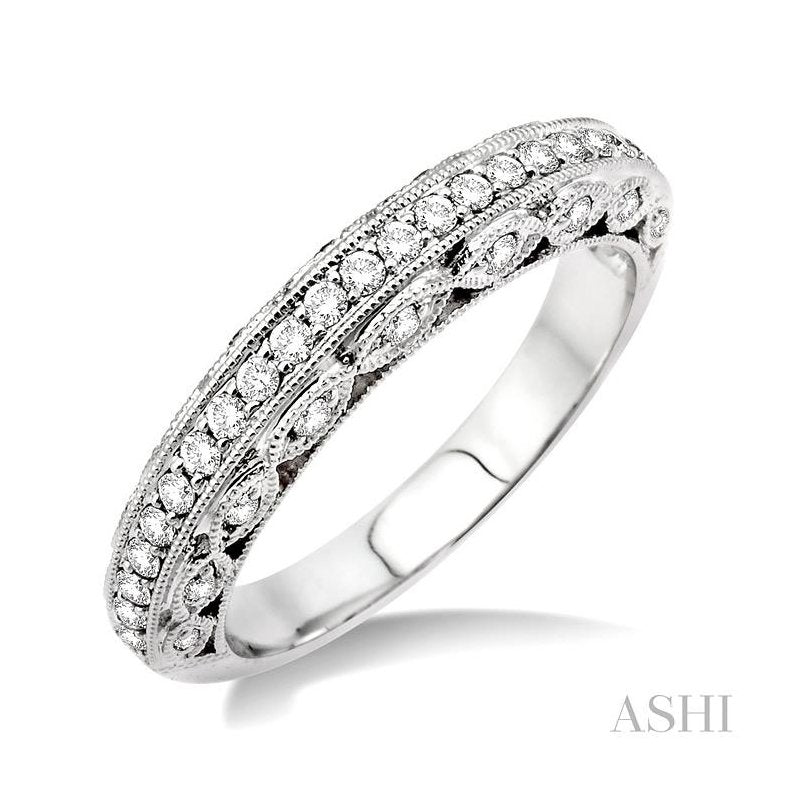 ASHI Diamond Wedding Band 24294PPFRW-WB