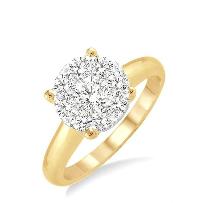 Parkplace Jewelers Round Shape Lovebright Essential Diamond Ring 36905PPFGYW