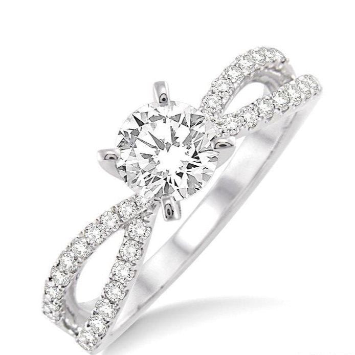 Parkplace Jewelers Round Shape Diamond Engagement Ring 22731PPFVWG-LE