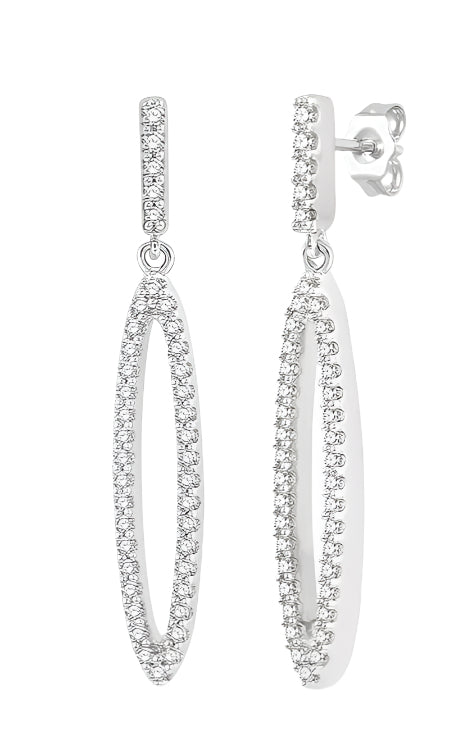 Parkplace Jewelers Diamond Fashion Long Earrings 662E6PPFHERWG