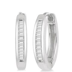 Parkplace Jewelers Petite Diamond Huggie Fashion Earrings 663V8PPTXERWG