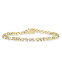 Parkplace Jewelers Illusion Diamond Tennis Bracelet 70252PPFGYG