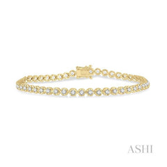 ASHI Illusion Diamond Tennis Bracelet 70252PPFGYG