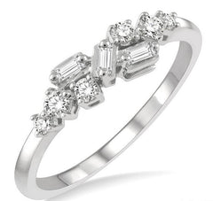 Parkplace Jewelers Scatter Baguette Diamond Fashion Ring 378C6PPFHWG