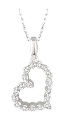 Parkplace Jewelers Heart Shape Diamond Fashion Pendant 93718PPFSPDWG