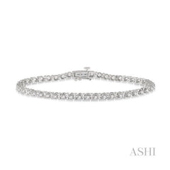 ASHI Tulip Diamond Tennis Bracelet 70242PPFGWG