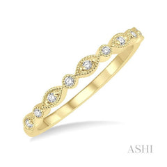 ASHI Stackable Diamond Wedding Band 33258PPFHYG