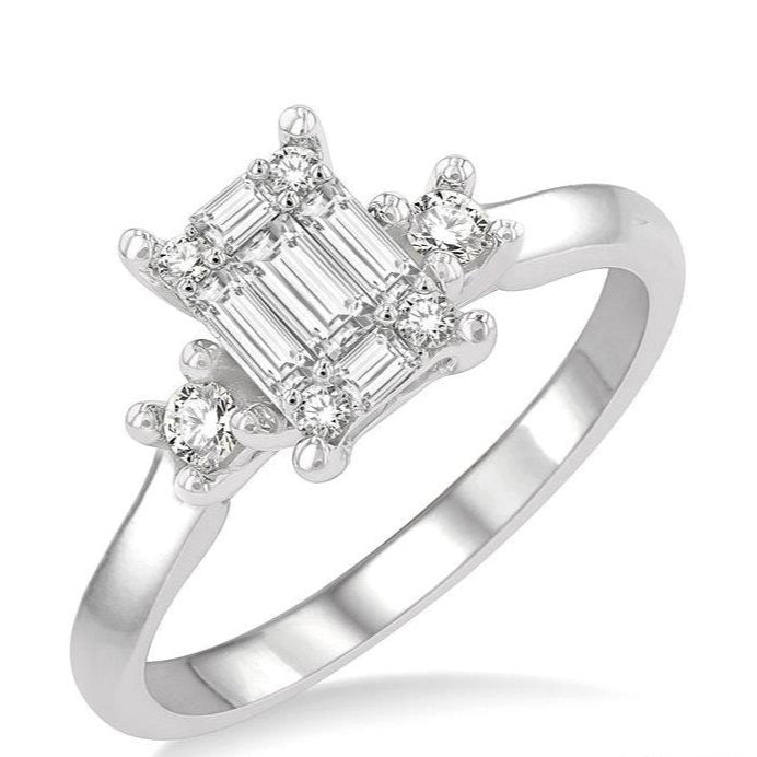 Parkplace Jewelers Fusion Diamond Engagement Ring 115D3PPFGWG