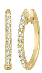 Parkplace Jewelers Diamond Hoop Earrings 635A7PPTSERYG