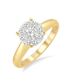 Parkplace Jewelers Round Shape Lovebright Essential Diamond Ring 36906PPFHYW
