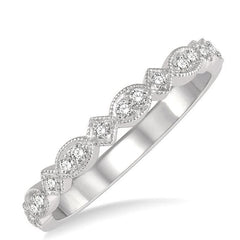 Parkplace Jewelers Stackable Diamond Wedding Band 35857PPFHWG