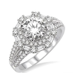 Parkplace Jewelers Round Shape Halo Diamond Engagement Ring 14120PPFVWG-LE-1.30