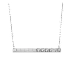 Parkplace Jewelers Bar Diamond Pendant 901F9PPTGPDWG