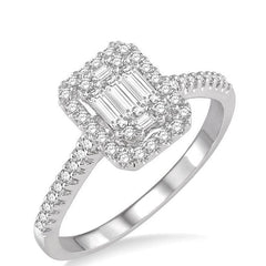 Parkplace Jewelers Halo Fusion Diamond Engagement Ring 112A4PPFVWG