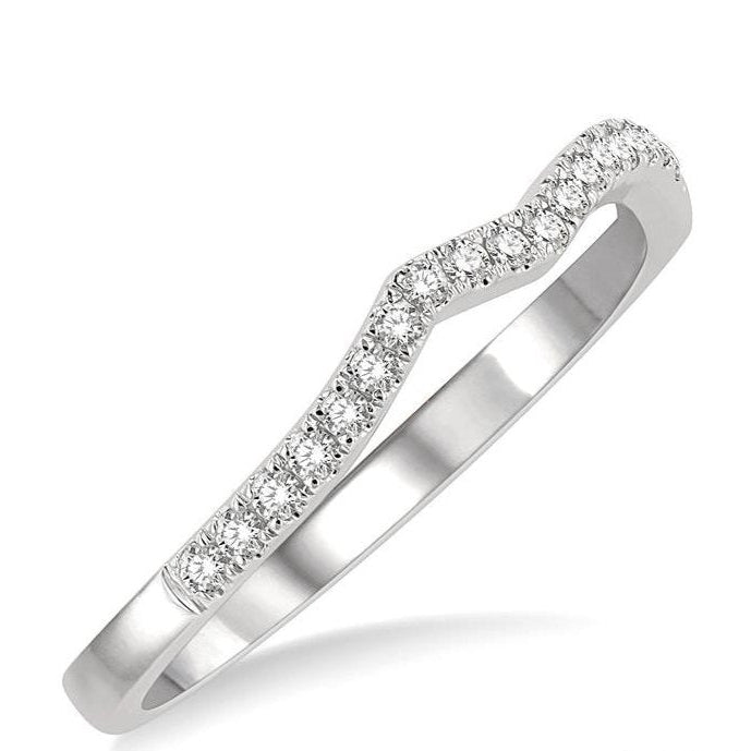 Parkplace Jewelers Chevron Diamond Wedding Band 155E8PPFGWG-WB