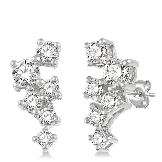 Parkplace Jewelers Scatter Diamond Fashion Earrings 621D6PPFGERWG
