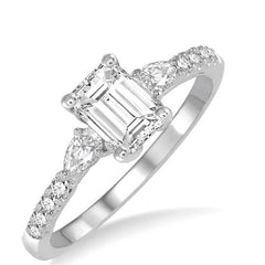 Parkplace Jewelers Emerald Shape Diamond Engagement Ring 23712PPFHWG-LE-OC