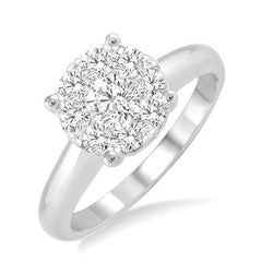 Parkplace Jewelers Round Shape Lovebright Essential Diamond Ring 36906PPFHWG