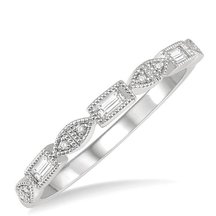 Parkplace Jewelers Stackable Baguette Diamond Fashion Band 33198PPFHWG