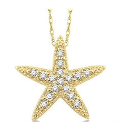 Parkplace Jewelers Sea Star Diamond Fashion Pendant 94738PPFNPDYG