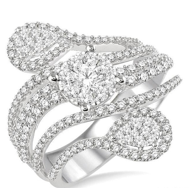 Parkplace Jewelers Round Shape Lovebright Diamond Fashion Ring 13540PPFVWG-1.65