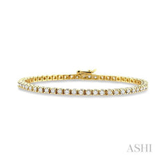 ASHI Diamond Tennis Bracelet 70163PPFGYG