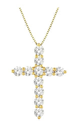 Parkplace Jewelers Cross Diamond Pendant 96451PPFGPDYG