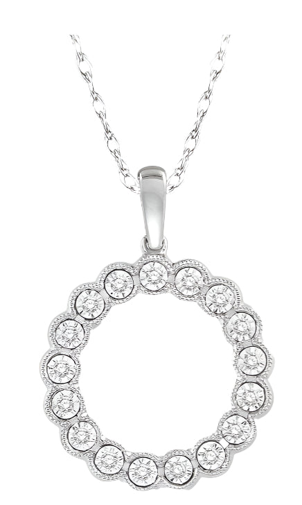 Parkplace Jewelers Circle Diamond Fashion Pendant 94998PPTSPDWG