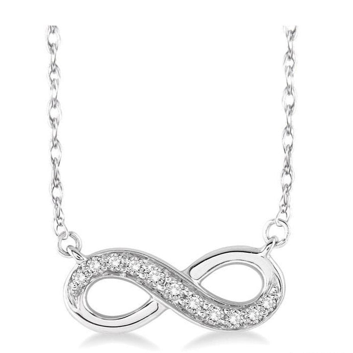 Parkplace Jewelers Infinity Petite Diamond Fashion Pendant 64968PPTXPDWG