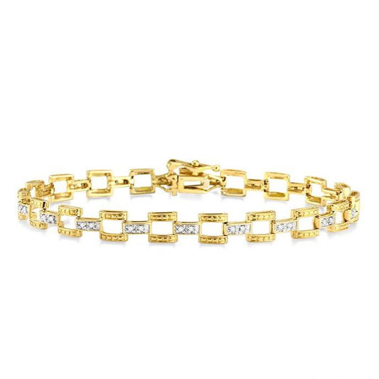 Parkplace Jewelers Bar Link Diamond Bracelet 7559QPPTSYG