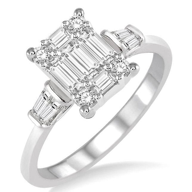 Parkplace Jewelers Fusion Diamond Engagement Ring 119C3PPFVWG