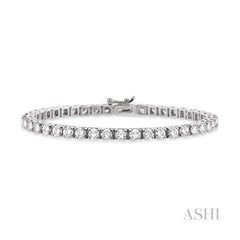 ASHI Diamond Tennis Bracelet 70168PPFGWG