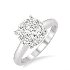 Parkplace Jewelers Round Shape Lovebright Essential Diamond Ring 36903PPFVWG