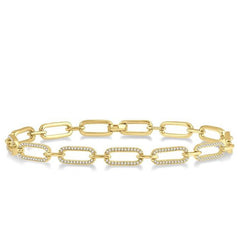 Parkplace Jewelers Paper Clip Diamond Fashion Bracelet 75971PPFHYG