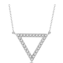 Parkplace Jewelers Triangle Diamond Pendant 672T8PPTSPDWG