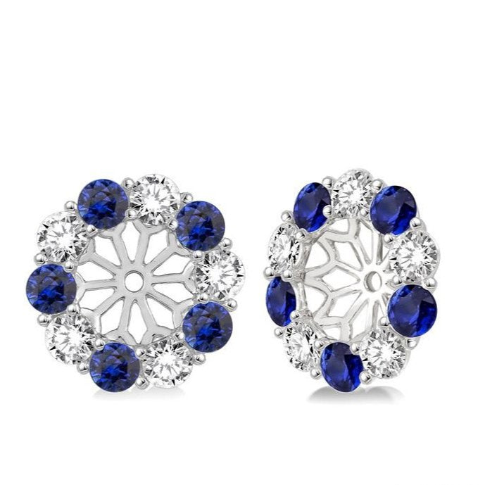 Parkplace Jewelers Gemstone & Diamond Earrings Jacket 65371PPFVSPWG