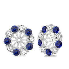 Parkplace Jewelers Gemstone & Diamond Earrings Jacket 65371PPFVSPWG