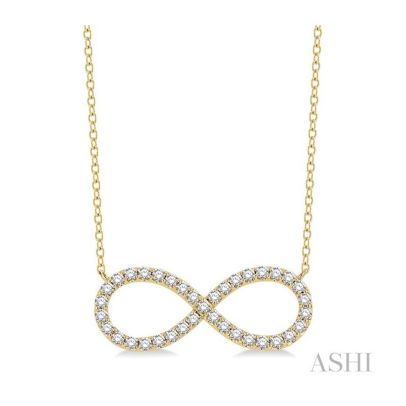 ASHI Infinity Diamond Pendant 994JVPPFGNKYG