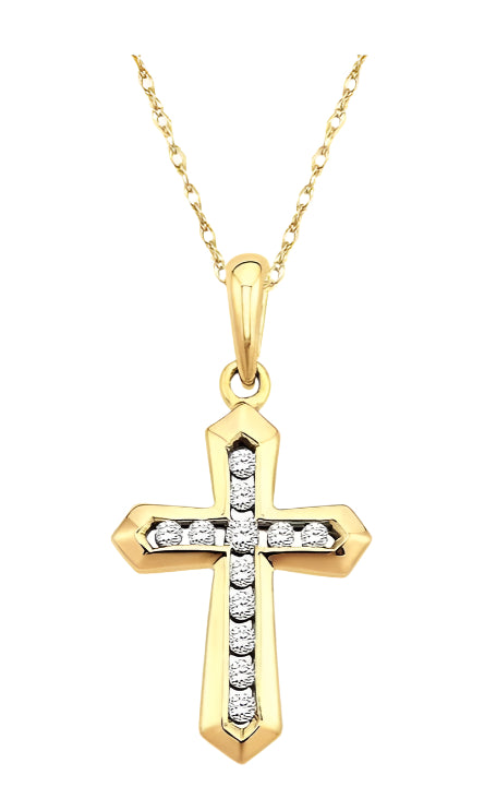 Parkplace Jewelers Cross Diamond Pendant 95318PPTXPD