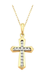 Parkplace Jewelers Cross Diamond Pendant 95318PPTXPD