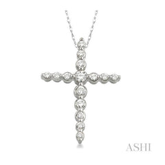 ASHI Journey Cross Diamond Pendant 95506PPFNPDWG