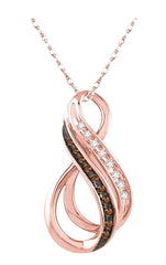 Parkplace Jewelers Infinity Champagne Diamond Fashion Pendant 98088PPFSPDPG